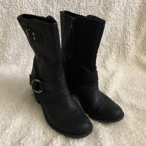Rampage black ankle boot size 8